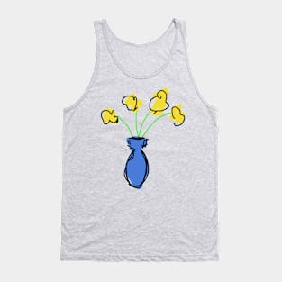 Vase of Flowers Tank Top